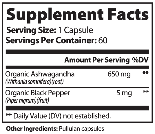 ashwagandha capsules​ facts